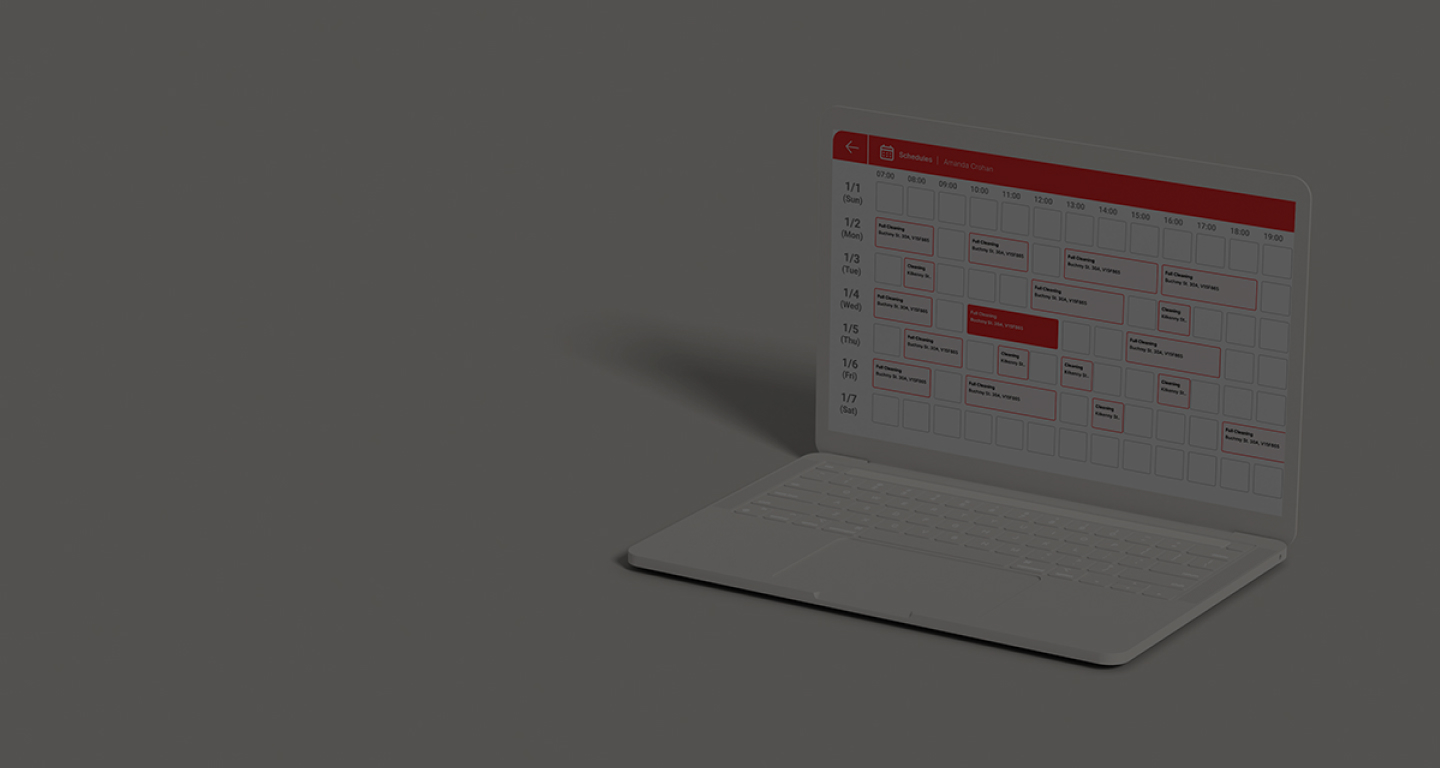 Plattformlösung für eine Reinigungsfirma